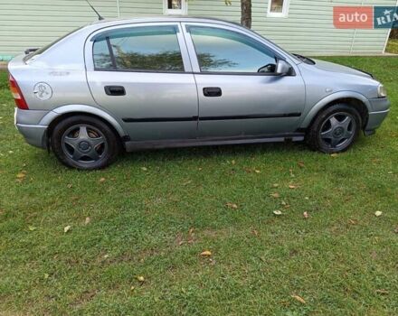 Серый Опель Астра, объемом двигателя 1.4 л и пробегом 425 тыс. км за 2300 $, фото 1 на Automoto.ua