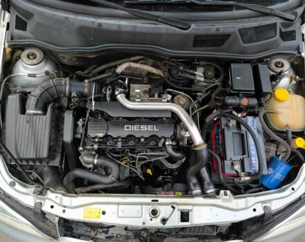 Серый Опель Астра, объемом двигателя 1.7 л и пробегом 385 тыс. км за 2700 $, фото 1 на Automoto.ua