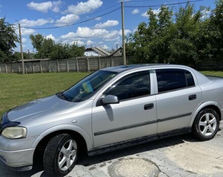 Серый Опель Астра, объемом двигателя 1.7 л и пробегом 230 тыс. км за 2700 $, фото 5 на Automoto.ua