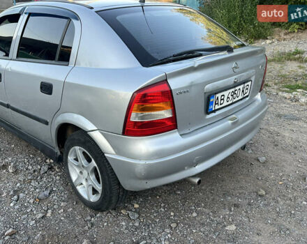 Серый Опель Астра, объемом двигателя 1.4 л и пробегом 350 тыс. км за 1700 $, фото 2 на Automoto.ua