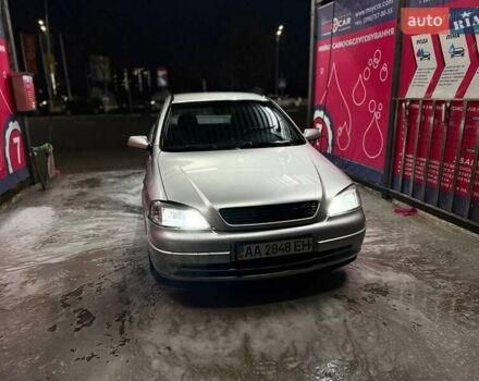 Серый Опель Астра, объемом двигателя 1.6 л и пробегом 453 тыс. км за 2000 $, фото 3 на Automoto.ua