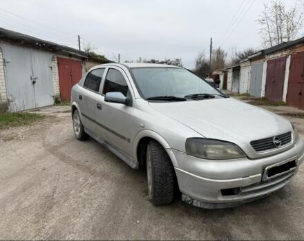 Серый Опель Астра, объемом двигателя 1.7 л и пробегом 350 тыс. км за 1700 $, фото 1 на Automoto.ua