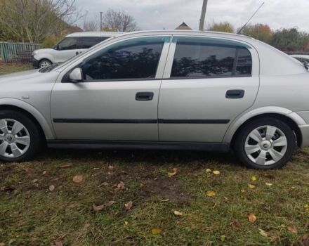 Серый Опель Астра, объемом двигателя 2 л и пробегом 200 тыс. км за 3000 $, фото 1 на Automoto.ua