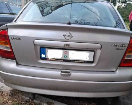 Серый Опель Астра, объемом двигателя 1.6 л и пробегом 2 тыс. км за 1500 $, фото 6 на Automoto.ua