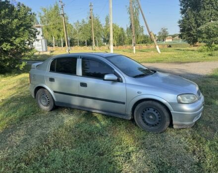 Серый Опель Астра, объемом двигателя 2 л и пробегом 304 тыс. км за 2700 $, фото 2 на Automoto.ua