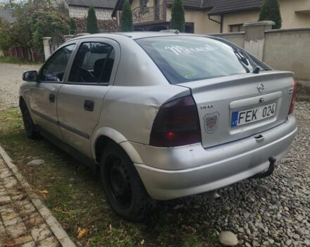 Серый Опель Астра, объемом двигателя 2 л и пробегом 300 тыс. км за 980 $, фото 5 на Automoto.ua