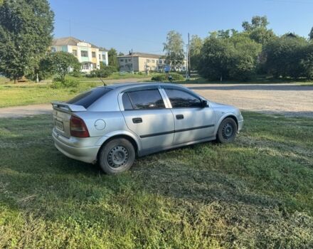 Серый Опель Астра, объемом двигателя 2 л и пробегом 304 тыс. км за 2700 $, фото 3 на Automoto.ua