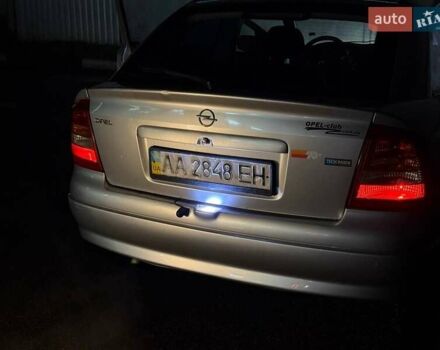 Серый Опель Астра, объемом двигателя 1.6 л и пробегом 453 тыс. км за 2000 $, фото 19 на Automoto.ua