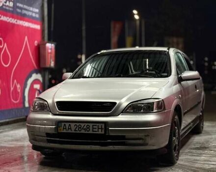 Серый Опель Астра, объемом двигателя 1.6 л и пробегом 453 тыс. км за 2000 $, фото 4 на Automoto.ua