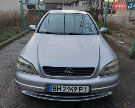 Серый Опель Астра, объемом двигателя 2 л и пробегом 350 тыс. км за 2500 $, фото 2 на Automoto.ua
