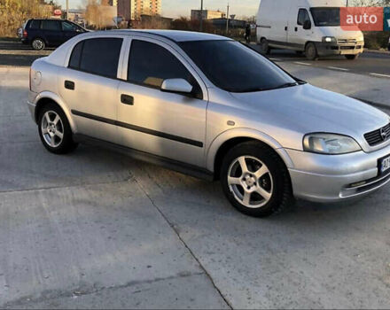 Серый Опель Астра, объемом двигателя 1.6 л и пробегом 244 тыс. км за 3000 $, фото 4 на Automoto.ua