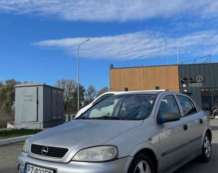 Серый Опель Астра, объемом двигателя 2 л и пробегом 288 тыс. км за 1400 $, фото 1 на Automoto.ua
