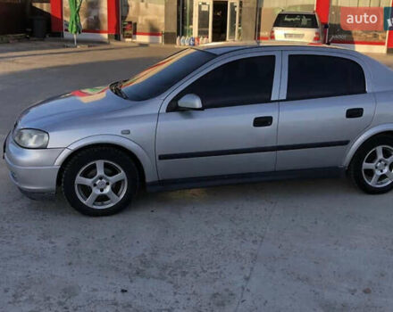 Серый Опель Астра, объемом двигателя 1.6 л и пробегом 244 тыс. км за 3000 $, фото 5 на Automoto.ua