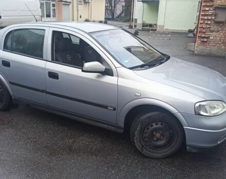 Серый Опель Астра, объемом двигателя 1.6 л и пробегом 214 тыс. км за 3400 $, фото 3 на Automoto.ua