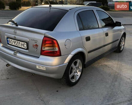 Серый Опель Астра, объемом двигателя 1.6 л и пробегом 244 тыс. км за 3000 $, фото 6 на Automoto.ua