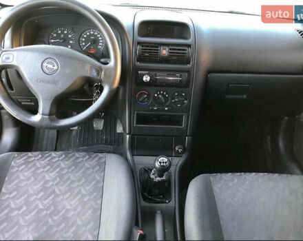 Серый Опель Астра, объемом двигателя 1.6 л и пробегом 244 тыс. км за 3000 $, фото 14 на Automoto.ua