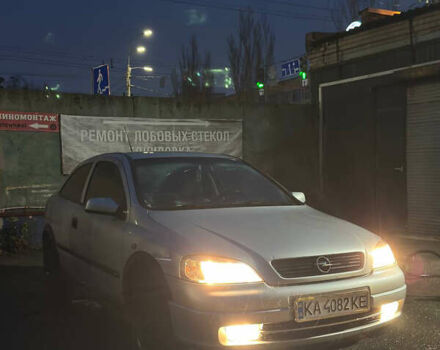 Серый Опель Астра, объемом двигателя 1.6 л и пробегом 257 тыс. км за 3500 $, фото 7 на Automoto.ua