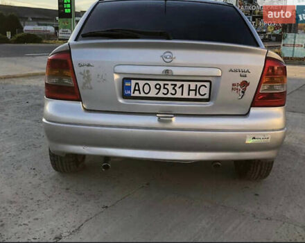 Серый Опель Астра, объемом двигателя 1.6 л и пробегом 244 тыс. км за 3000 $, фото 2 на Automoto.ua