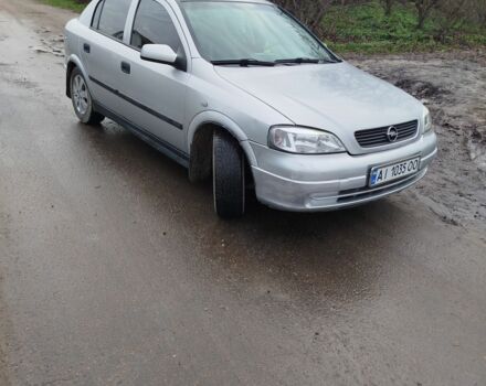 Серый Опель Астра, объемом двигателя 1.2 л и пробегом 249 тыс. км за 2400 $, фото 6 на Automoto.ua