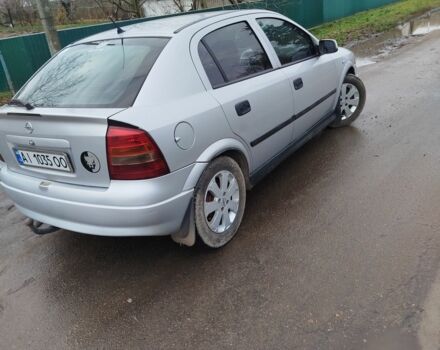 Серый Опель Астра, объемом двигателя 1.2 л и пробегом 249 тыс. км за 2400 $, фото 1 на Automoto.ua