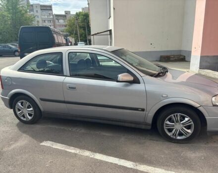 Серый Опель Астра, объемом двигателя 1.6 л и пробегом 187 тыс. км за 2700 $, фото 1 на Automoto.ua