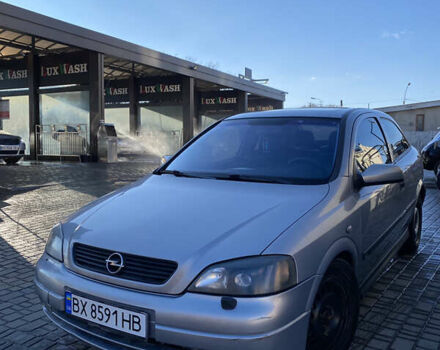 Серый Опель Астра, объемом двигателя 1.69 л и пробегом 375 тыс. км за 3600 $, фото 2 на Automoto.ua