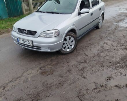 Серый Опель Астра, объемом двигателя 1.2 л и пробегом 249 тыс. км за 2400 $, фото 5 на Automoto.ua