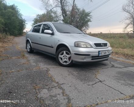 Серый Опель Астра, объемом двигателя 1.6 л и пробегом 230 тыс. км за 3450 $, фото 10 на Automoto.ua