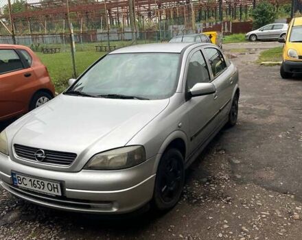 Серый Опель Астра, объемом двигателя 1.6 л и пробегом 110 тыс. км за 3600 $, фото 2 на Automoto.ua