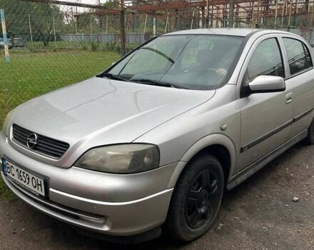 Серый Опель Астра, объемом двигателя 1.6 л и пробегом 110 тыс. км за 3600 $, фото 3 на Automoto.ua