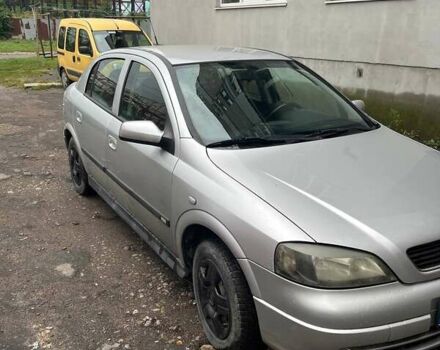 Серый Опель Астра, объемом двигателя 1.6 л и пробегом 110 тыс. км за 3600 $, фото 1 на Automoto.ua