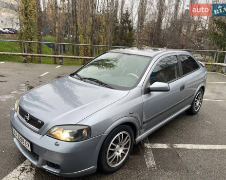 Серый Опель Астра, объемом двигателя 2 л и пробегом 185 тыс. км за 6800 $, фото 3 на Automoto.ua