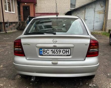 Серый Опель Астра, объемом двигателя 1.6 л и пробегом 110 тыс. км за 3600 $, фото 6 на Automoto.ua