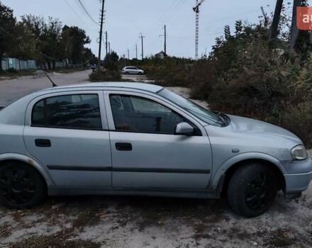 Серый Опель Астра, объемом двигателя 1.6 л и пробегом 289 тыс. км за 1849 $, фото 1 на Automoto.ua