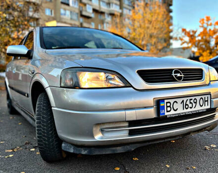 Серый Опель Астра, объемом двигателя 1.6 л и пробегом 110 тыс. км за 2800 $, фото 5 на Automoto.ua