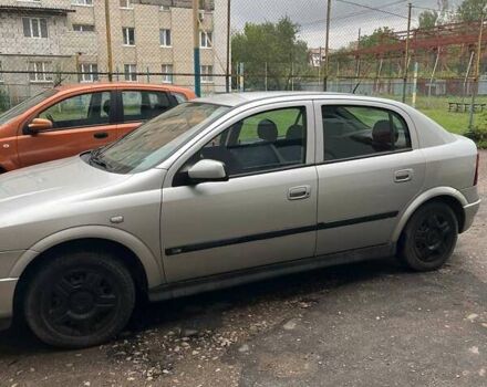 Серый Опель Астра, объемом двигателя 1.6 л и пробегом 110 тыс. км за 3600 $, фото 4 на Automoto.ua