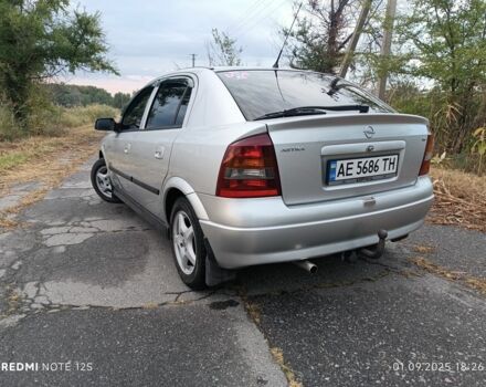 Серый Опель Астра, объемом двигателя 1.6 л и пробегом 230 тыс. км за 3450 $, фото 8 на Automoto.ua