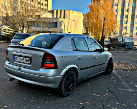 Серый Опель Астра, объемом двигателя 1.6 л и пробегом 110 тыс. км за 2800 $, фото 7 на Automoto.ua