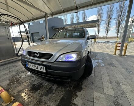 Сірий Опель Астра, об'ємом двигуна 1.4 л та пробігом 350 тис. км за 2300 $, фото 3 на Automoto.ua