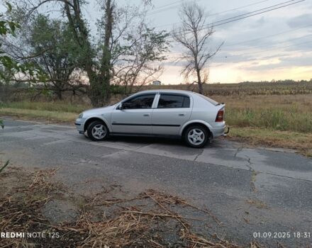 Серый Опель Астра, объемом двигателя 1.6 л и пробегом 230 тыс. км за 3450 $, фото 6 на Automoto.ua
