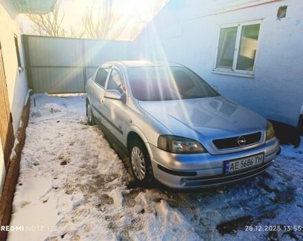 Серый Опель Астра, объемом двигателя 1.6 л и пробегом 250 тыс. км за 3450 $, фото 2 на Automoto.ua