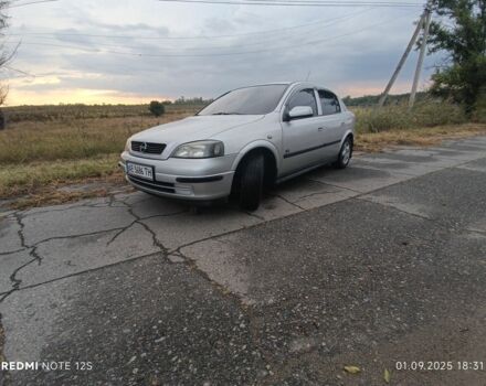 Серый Опель Астра, объемом двигателя 1.6 л и пробегом 230 тыс. км за 3450 $, фото 7 на Automoto.ua