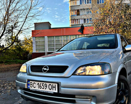 Серый Опель Астра, объемом двигателя 1.6 л и пробегом 110 тыс. км за 2800 $, фото 3 на Automoto.ua