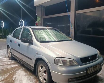 Серый Опель Астра, объемом двигателя 1.6 л и пробегом 266 тыс. км за 2700 $, фото 1 на Automoto.ua