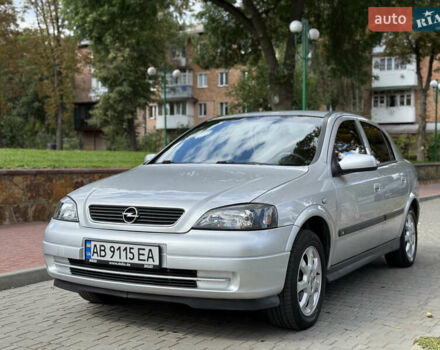 Серый Опель Астра, объемом двигателя 1.6 л и пробегом 183 тыс. км за 4100 $, фото 5 на Automoto.ua