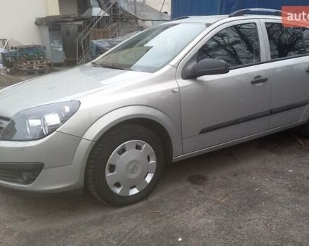 Серый Опель Астра, объемом двигателя 1.6 л и пробегом 330 тыс. км за 4800 $, фото 4 на Automoto.ua