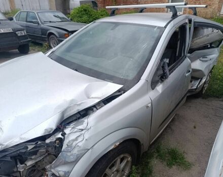 Серый Опель Астра, объемом двигателя 1.4 л и пробегом 123 тыс. км за 1300 $, фото 2 на Automoto.ua