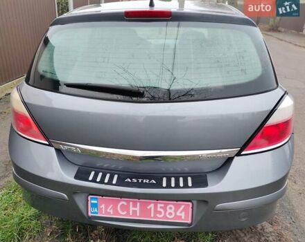 Серый Опель Астра, объемом двигателя 1.6 л и пробегом 217 тыс. км за 4900 $, фото 7 на Automoto.ua