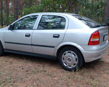 Серый Опель Астра, объемом двигателя 1.4 л и пробегом 191 тыс. км за 4000 $, фото 12 на Automoto.ua