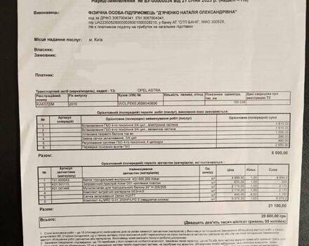 Сірий Опель Астра, об'ємом двигуна 1.6 л та пробігом 184 тис. км за 8500 $, фото 21 на Automoto.ua